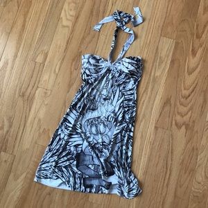 Printed Halter Dress